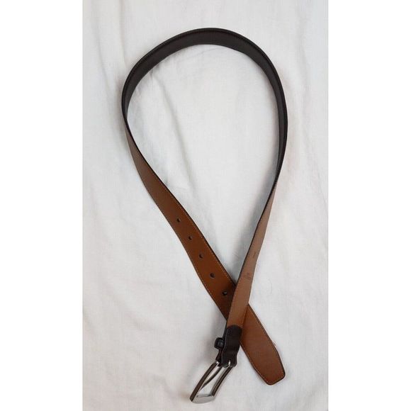 Lauren Ralph Lauren Brown Leather Belt 32 EUC - Picture 6 of 6